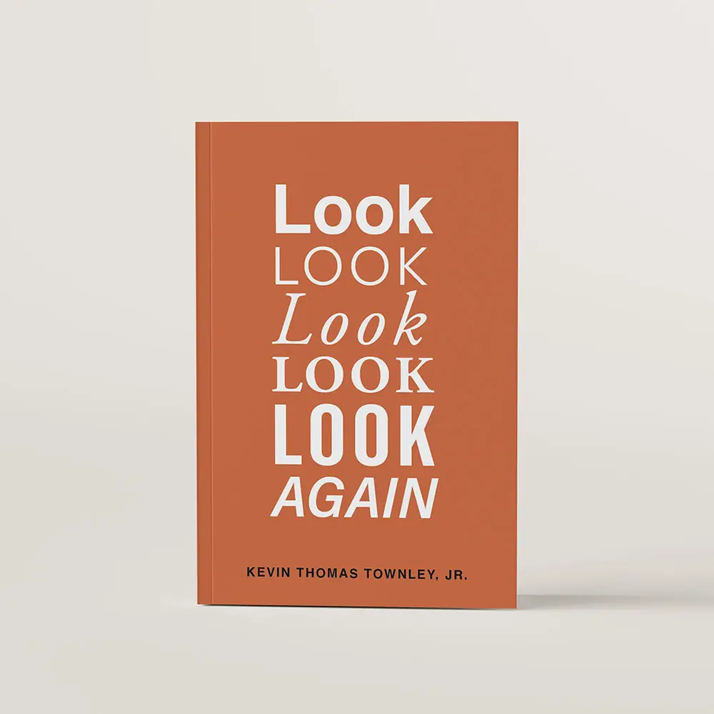 Look Again book cover concept