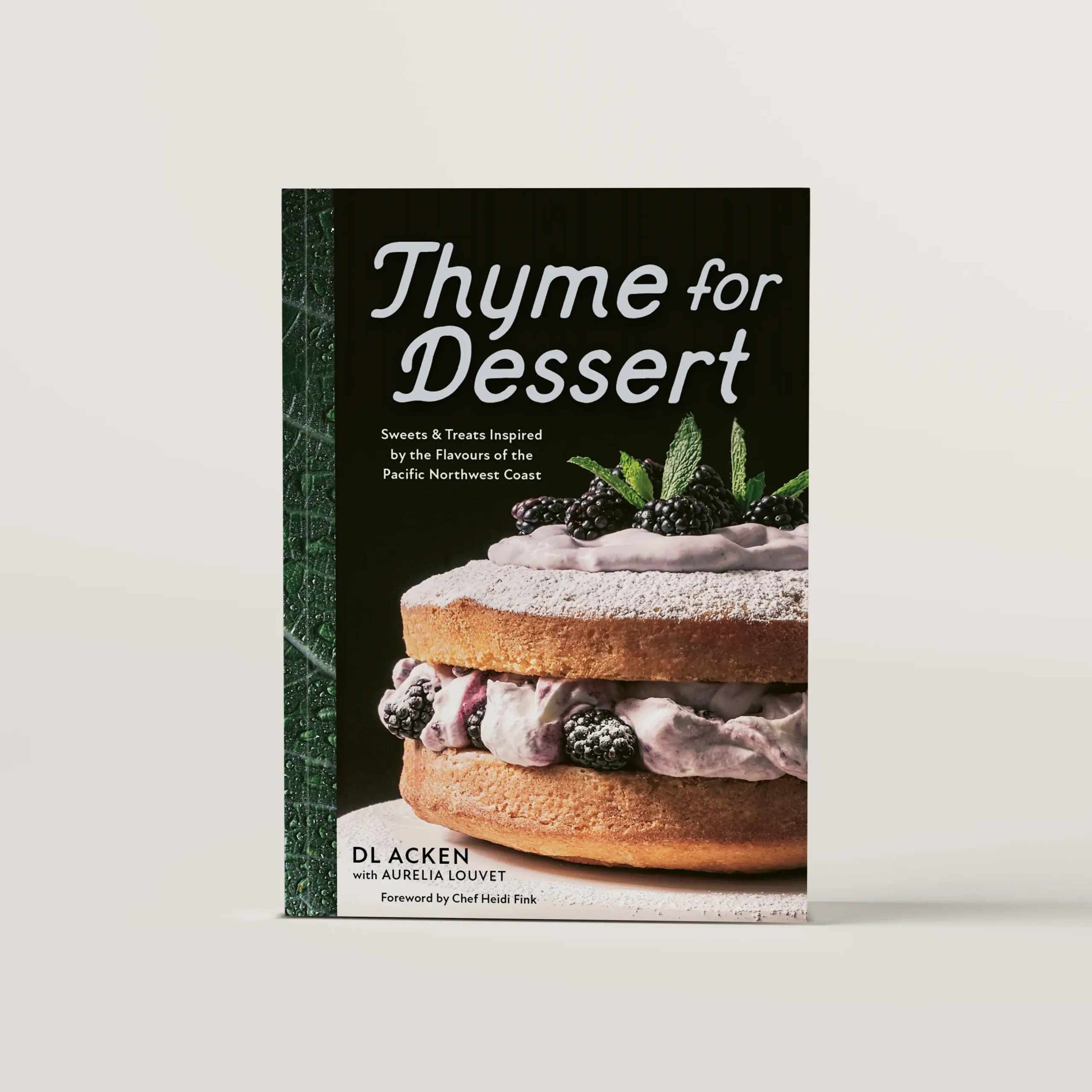 Thyme for Dessert cover design